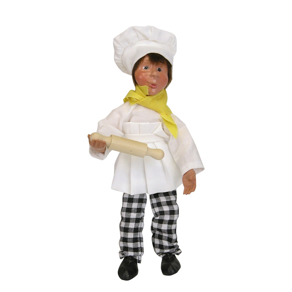 byers choice kindles woody baker with rolling pin byers choice kindles woody baker with rolling pin