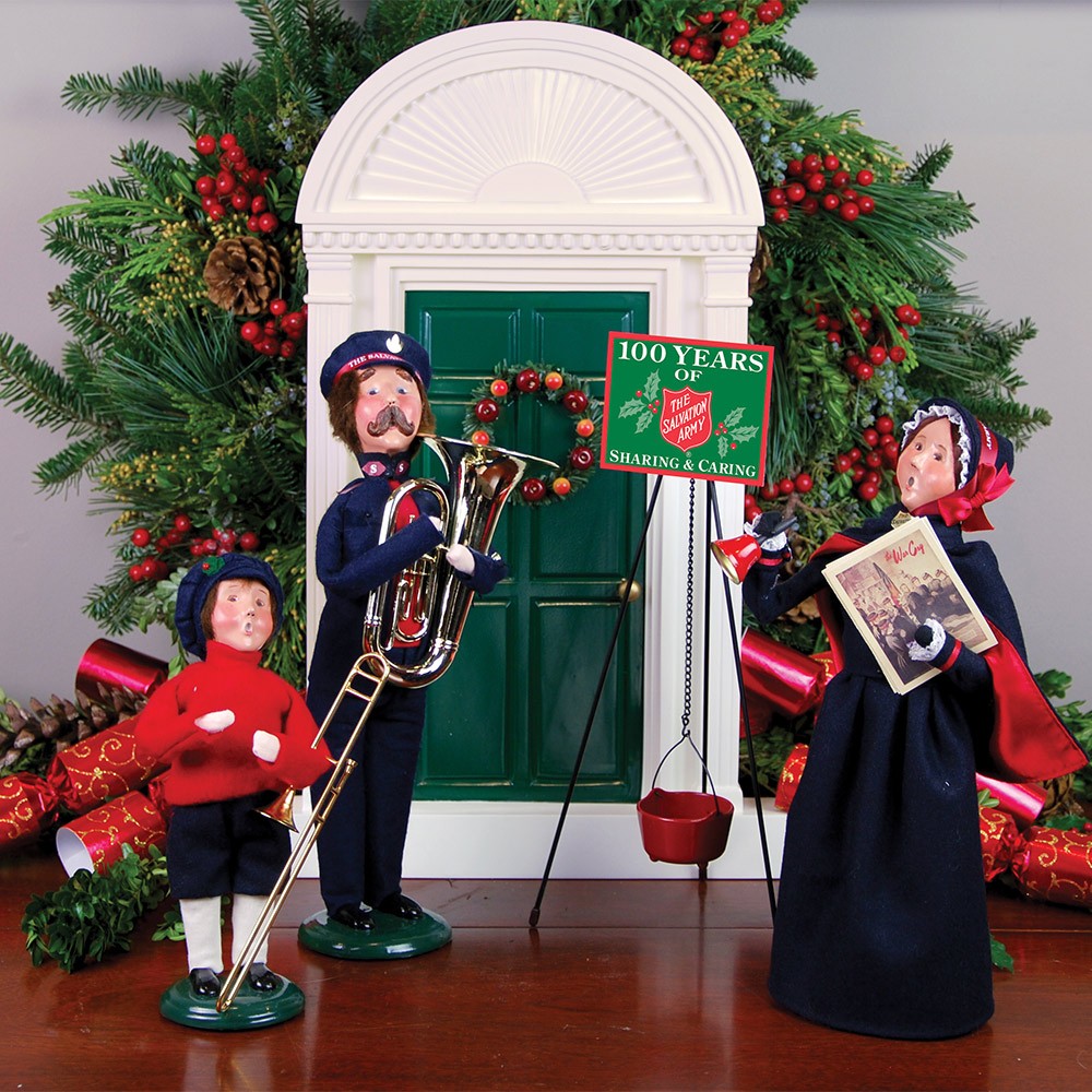 retired byers choice carolers