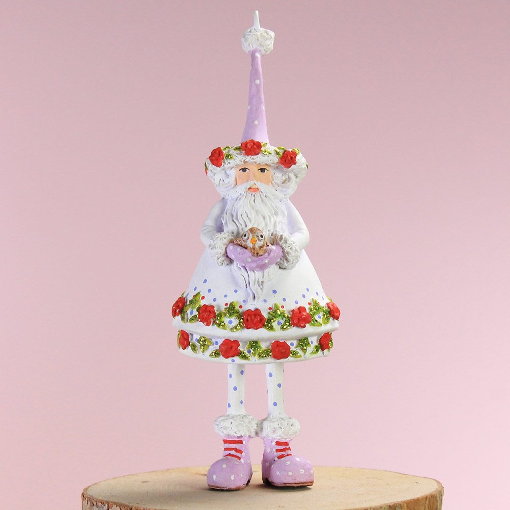patience brewster mini woodland santa ornament patience brewster mini woodland santa ornament