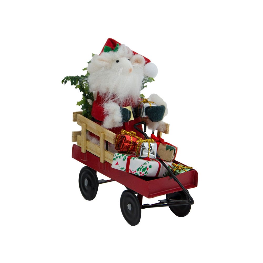 santa mouse stuffed animal