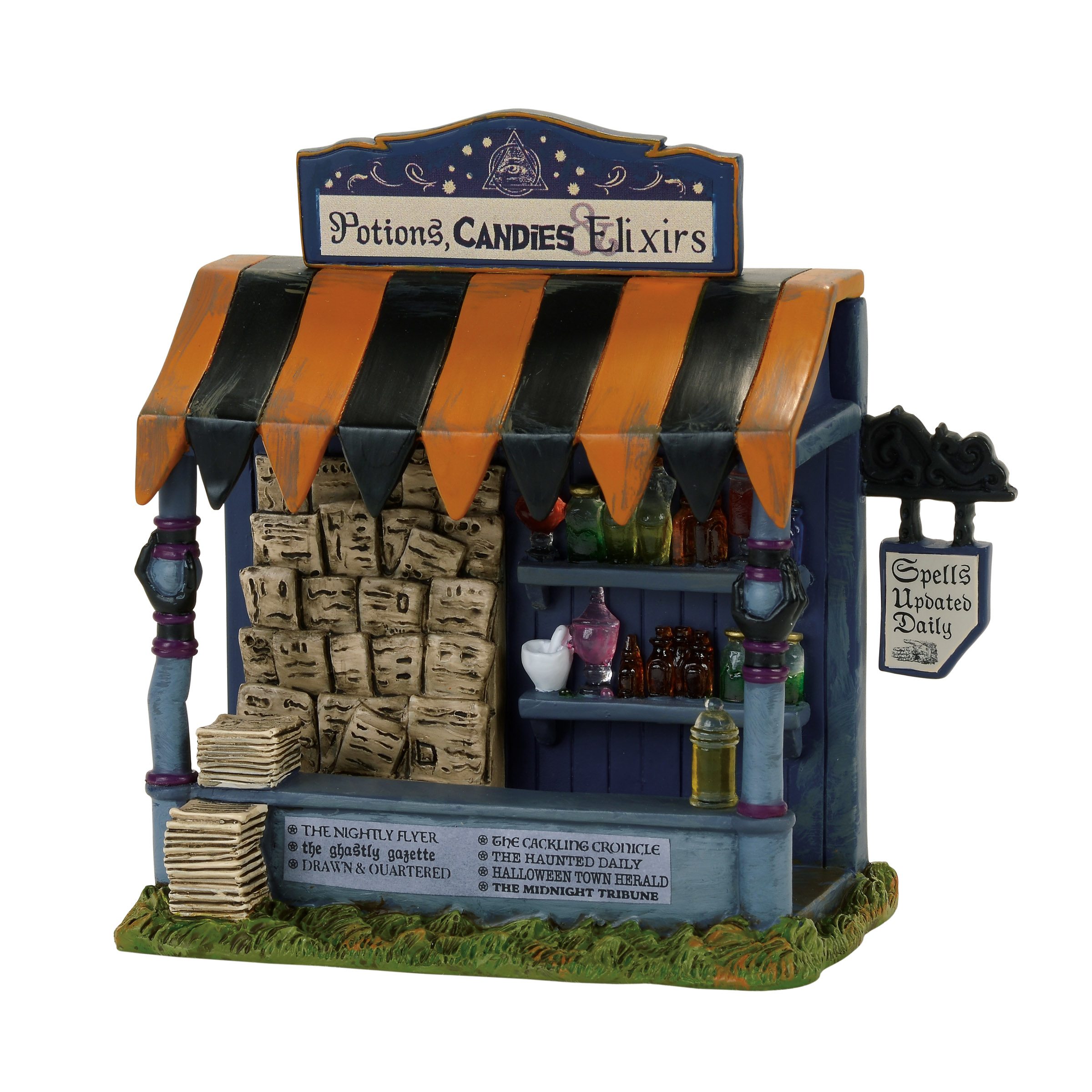4057617CPHVL17 - Wooden Duck Shoppe Department 56 - Spells & Potions Kiosk