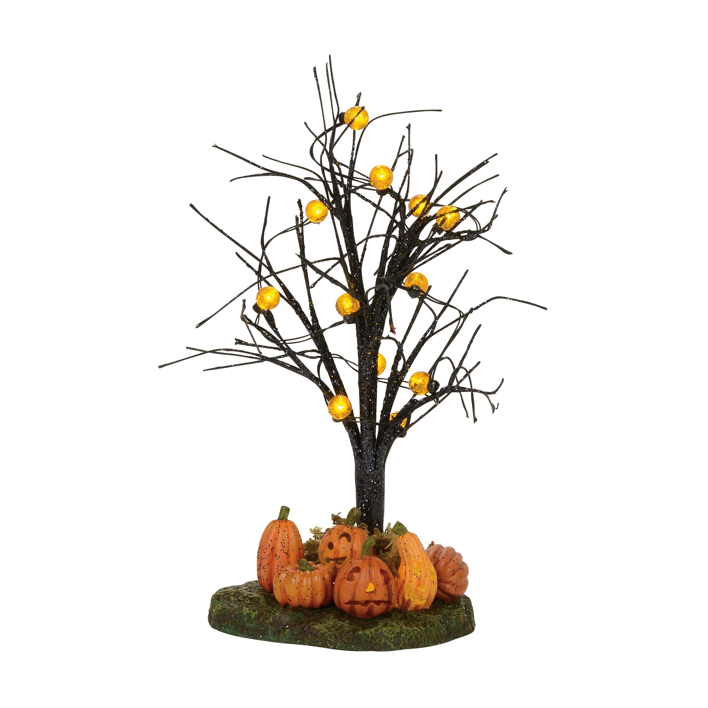 Department 56 - Lit Jack-O-Lantern Tree