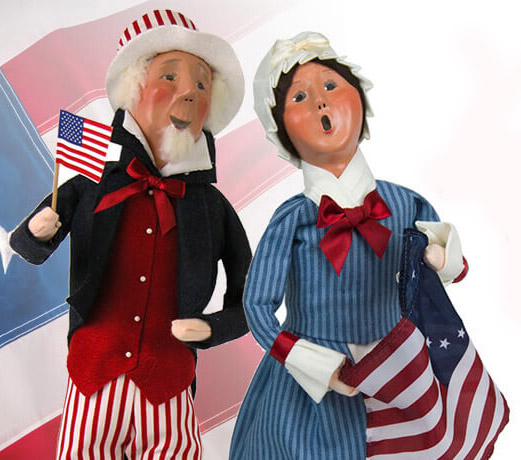Byers' Choice - Patriotic Carolers