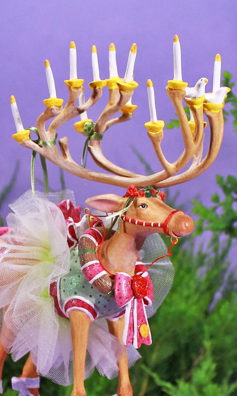 30228_dancer_figure_head_antlers_mcu - Wooden Duck Shoppe