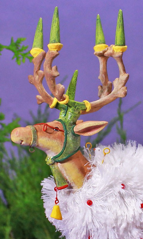 30229_blitzen_figure_head_antlers_mcu - Wooden Duck Shoppe