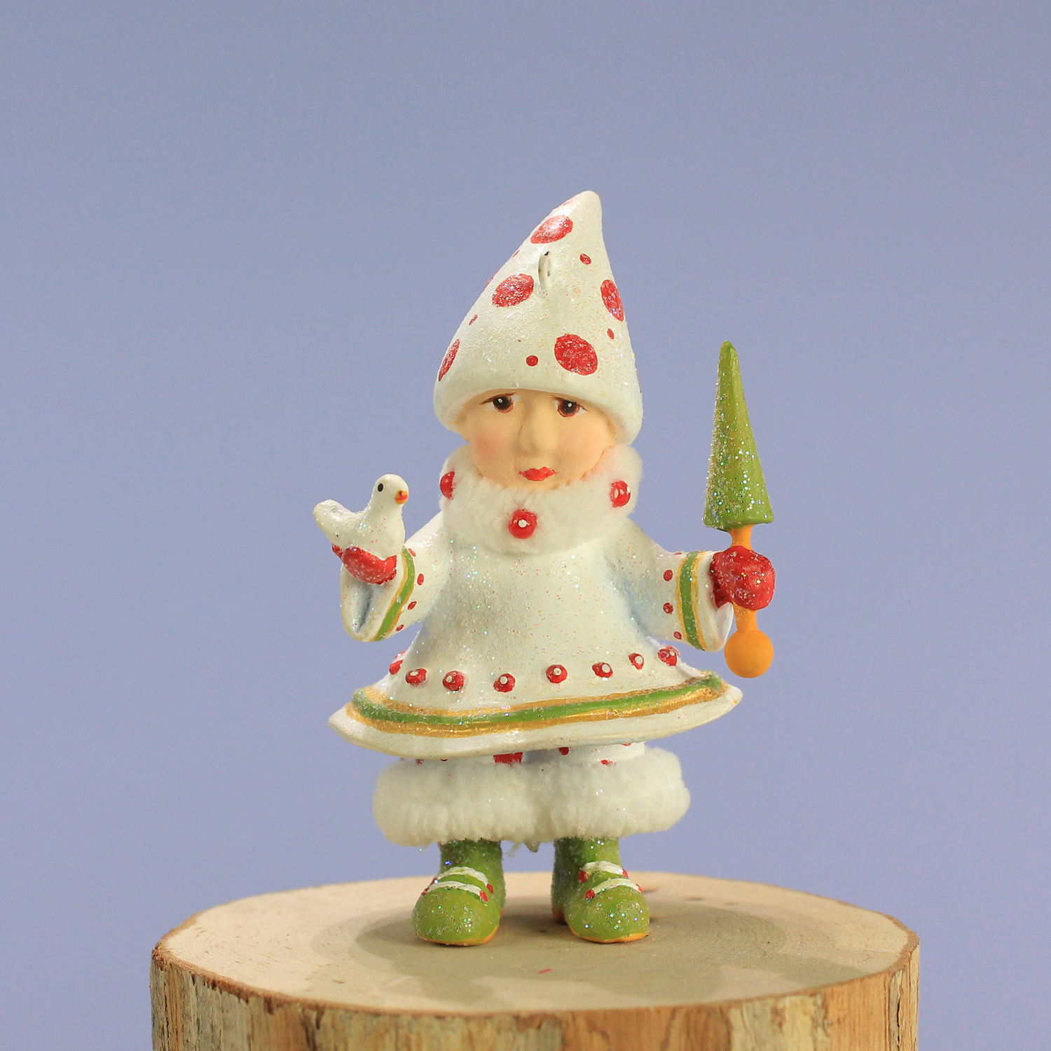 31288 Mini Dashaway Blitzens Tree Elf Orn B - Wooden Duck Shoppe